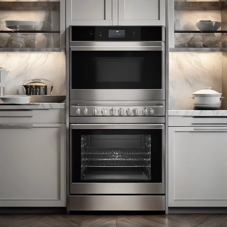 A sparkling clean stainless steel oven after a professional oven cleaning service